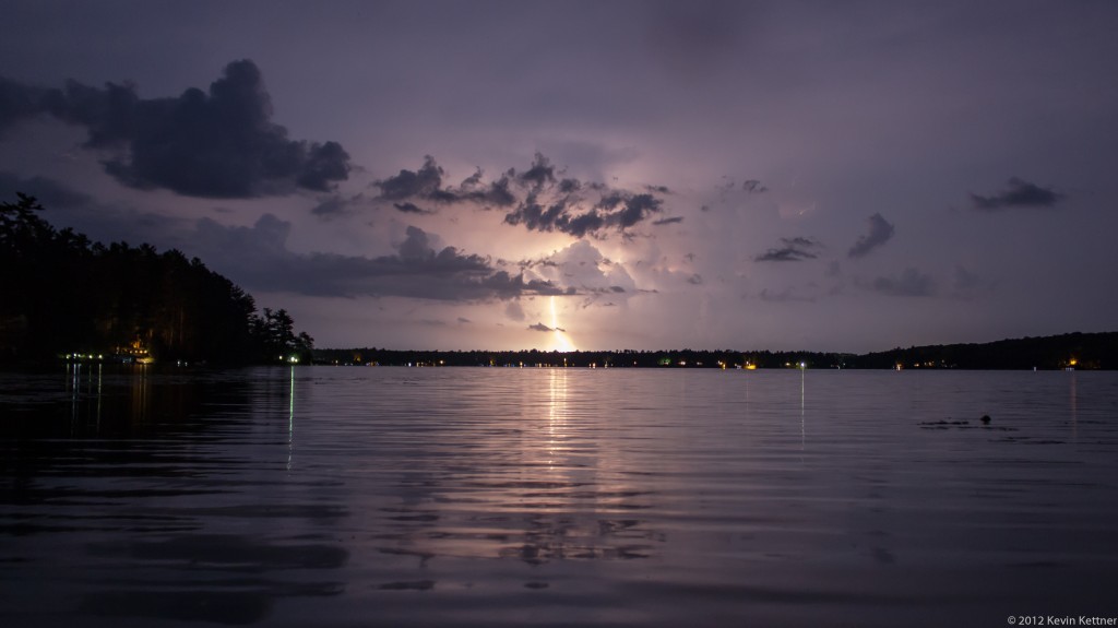 Post Lake Lightning